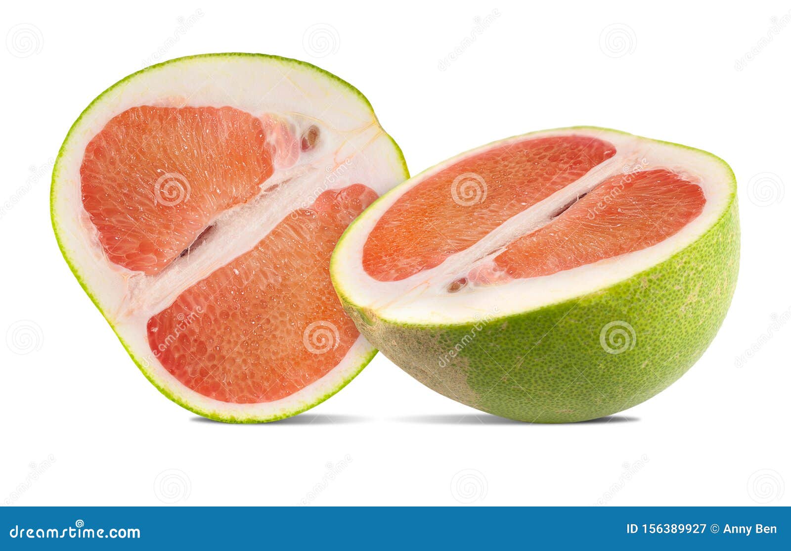 pomelo or grapefriut  on white background