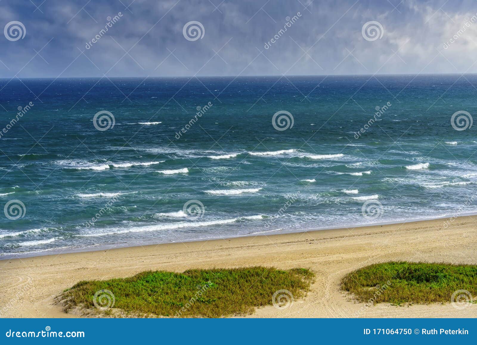 Pompano Beach and the Atlantic Ocean in Florida Stock Photo Image of