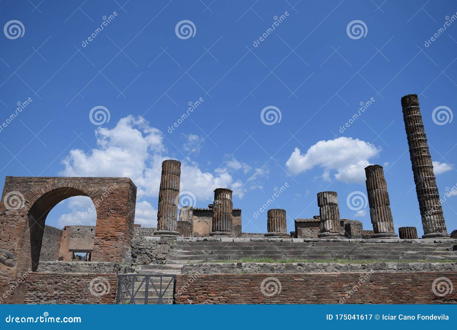 pompeya, archeological place italy europe