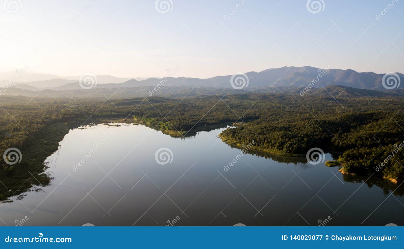 pong chor reservoir in mae wang national park