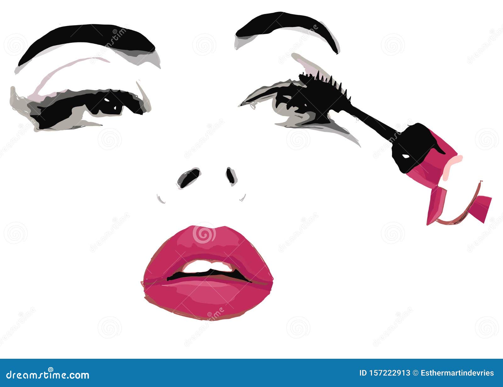 Poniendo El Resumen De Maquillaje En La Ilustración De Carteles Stock de ilustración - Ilustración de cosméticos, lindo: 157222913 Poniendo El Resumen De Maquillaje En La Ilustración De Carteles Stock de ilustración - Ilustración de cosméticos, lindo: 157222913
