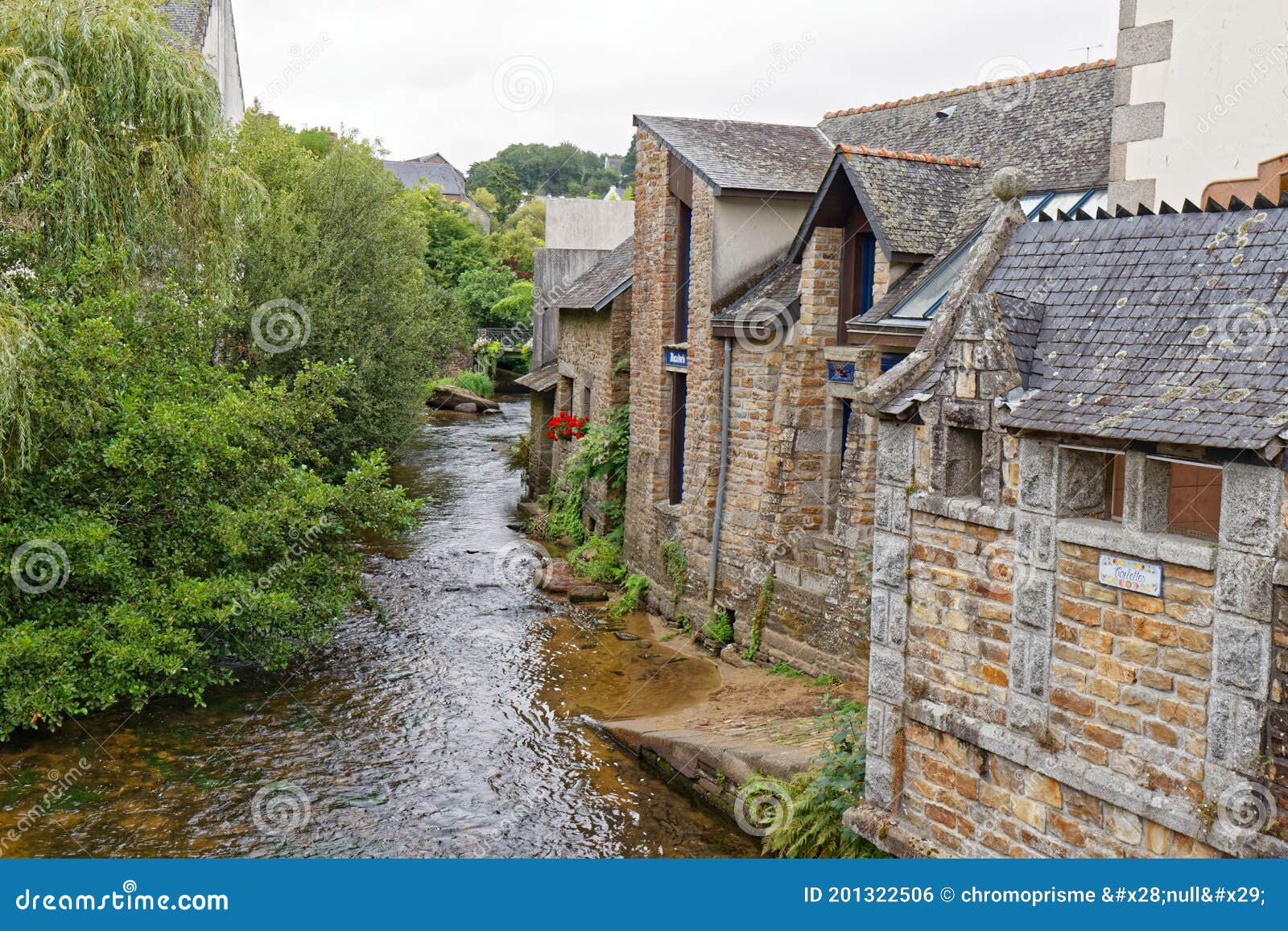 PontAven Brittany, France Editorial Photo Image of europe, house