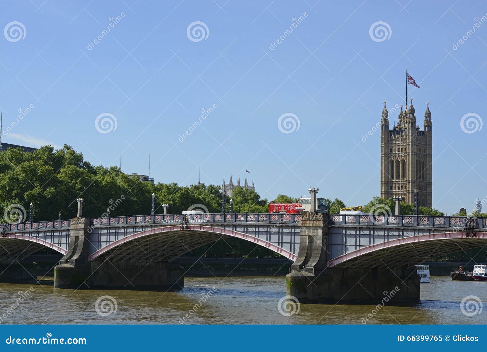Pont de Lambeth à Londres, Angleterre