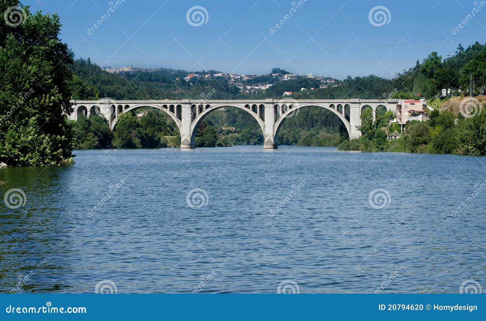 ponte de pedra, entre-os-rios,