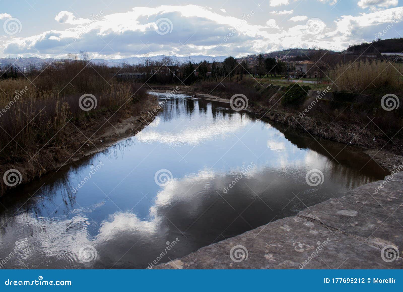 the ponte leproso, benevento, campania