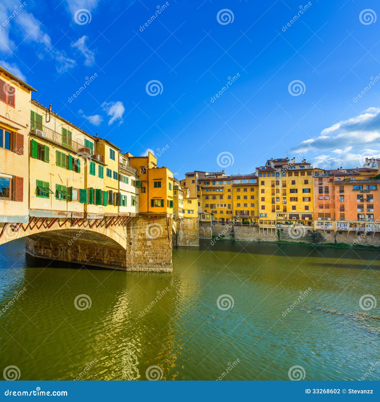  River In Florence. Tuscany, Italy. Stock Photography - Image: 33268602