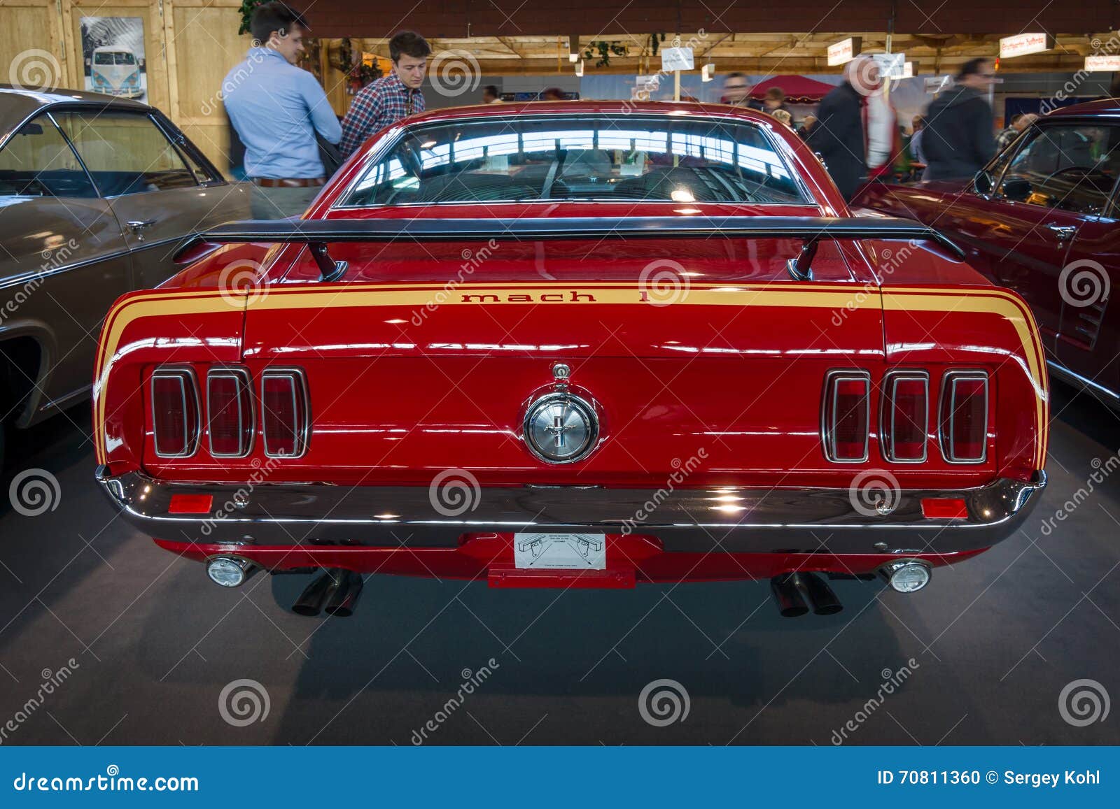 Pony Car Ford Mustang Mach 1 Sportsroof, 1969. Editorial Image - Image ...