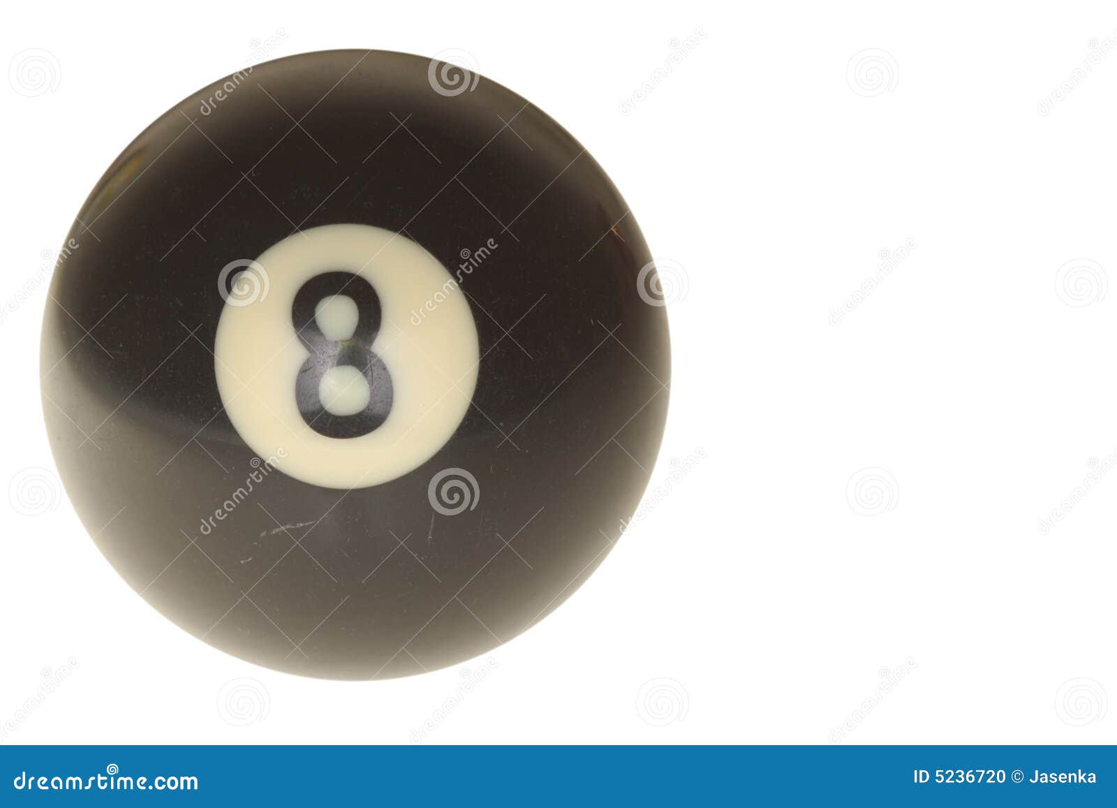 8 Pool Ball Stock Photo - Download Image Now - Eight Ball, Number