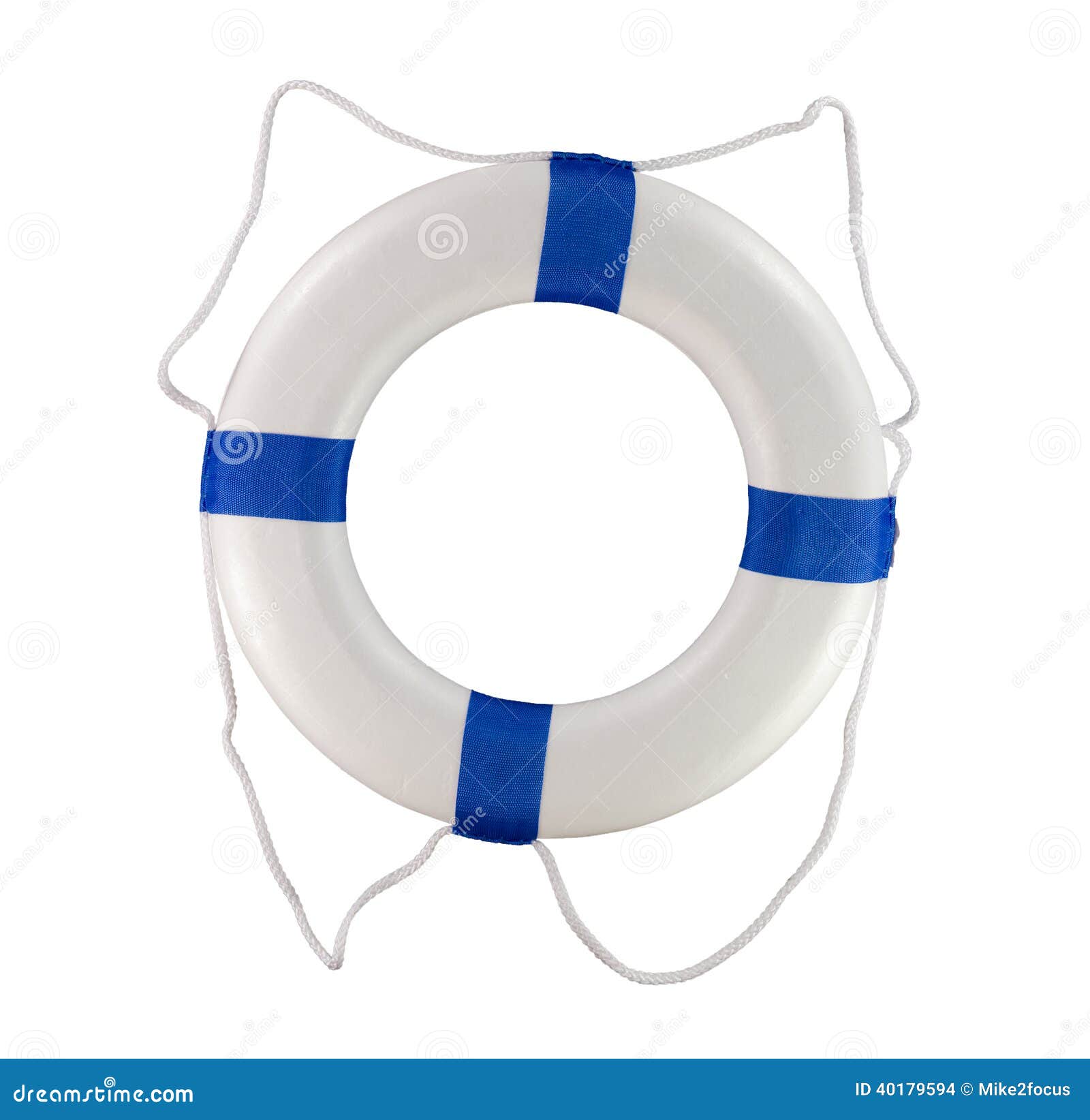 pool and boat throwable life saver buoy blue rings