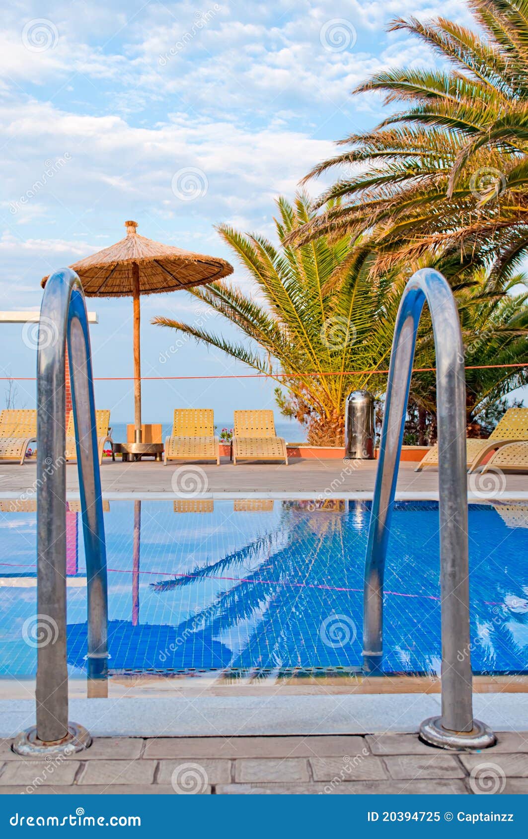 Pool entrance stock image. Image of pool, sunlight, lifestyle 20394725