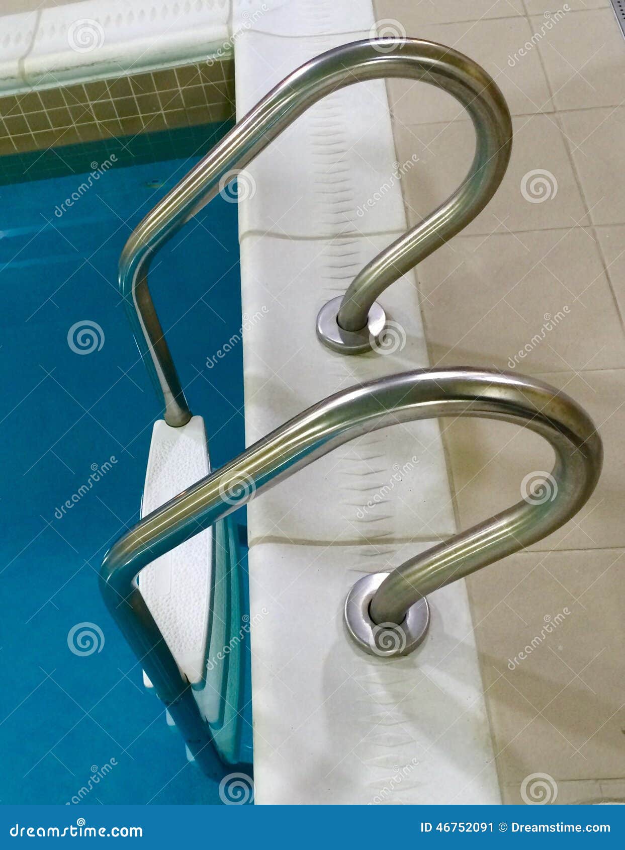 Pool Ladder stock image. Image of deep, health, ladder 46752091