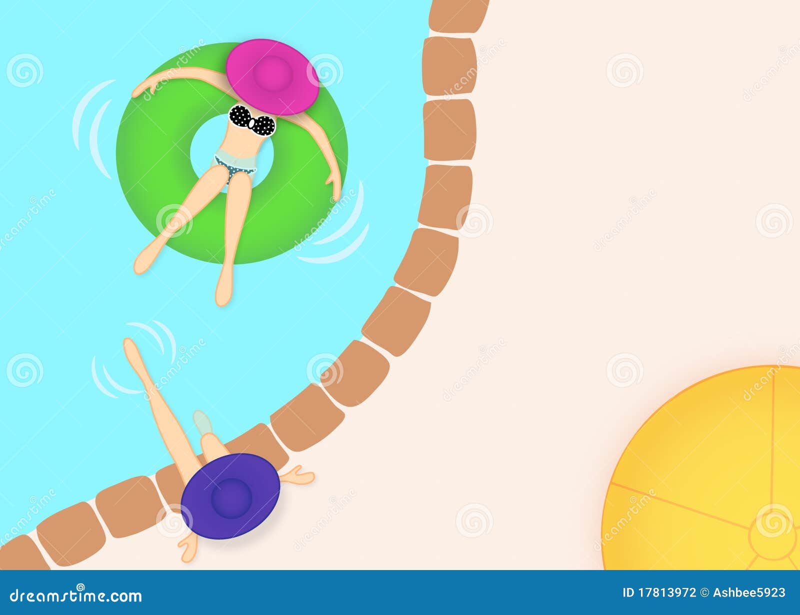 clip art pool party invitation - photo #46