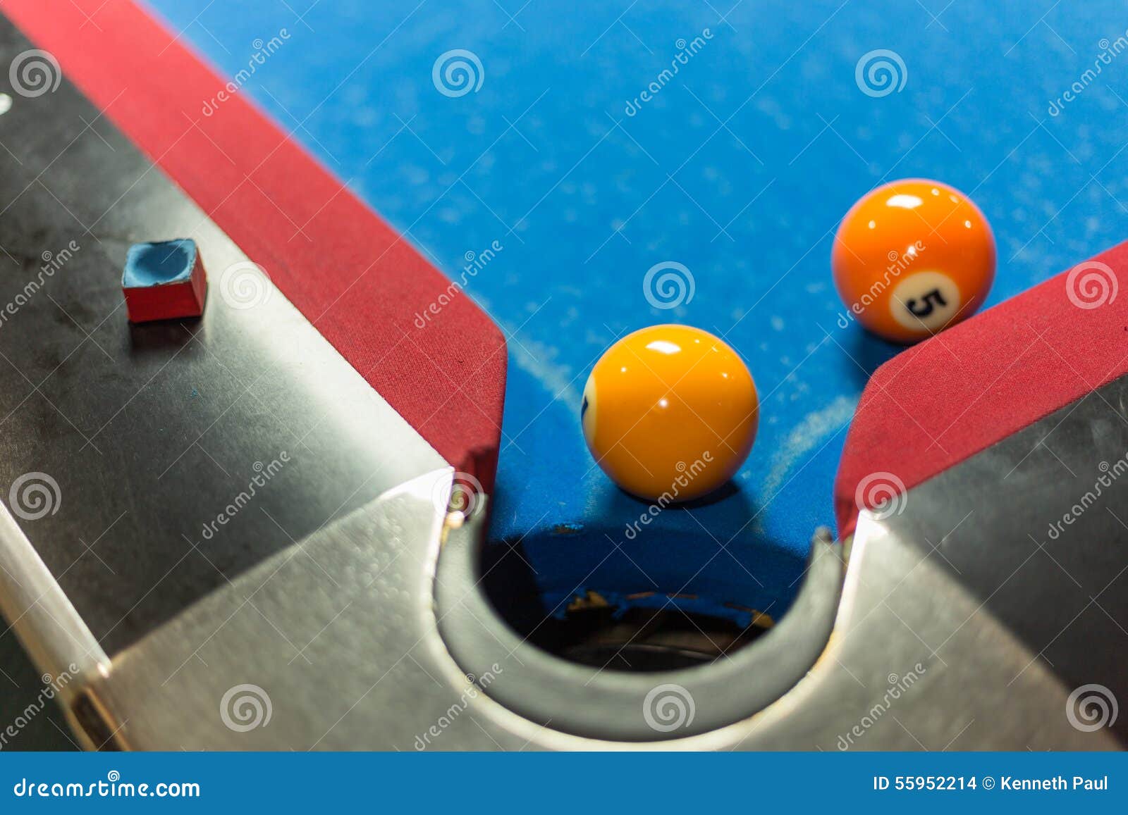 Pool table during game stock photo. Image of leisure 55952214