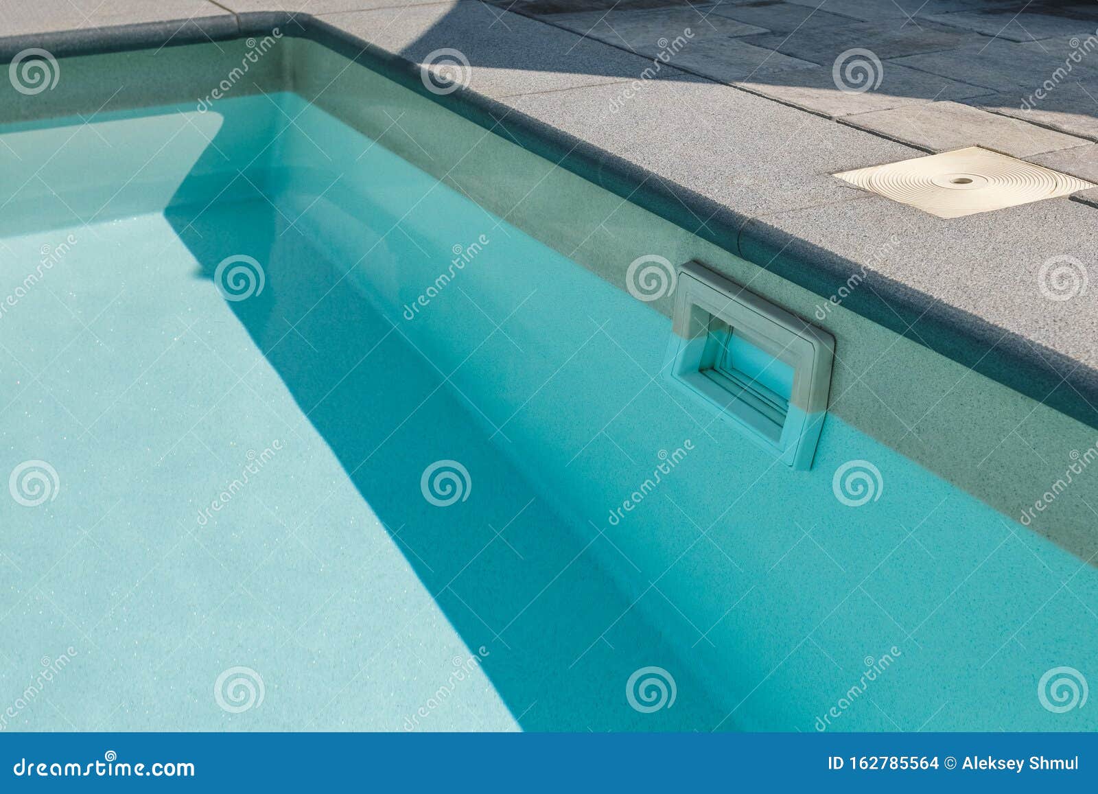 Pool Water Filtration System. Pure Water Stock Photo Image of device