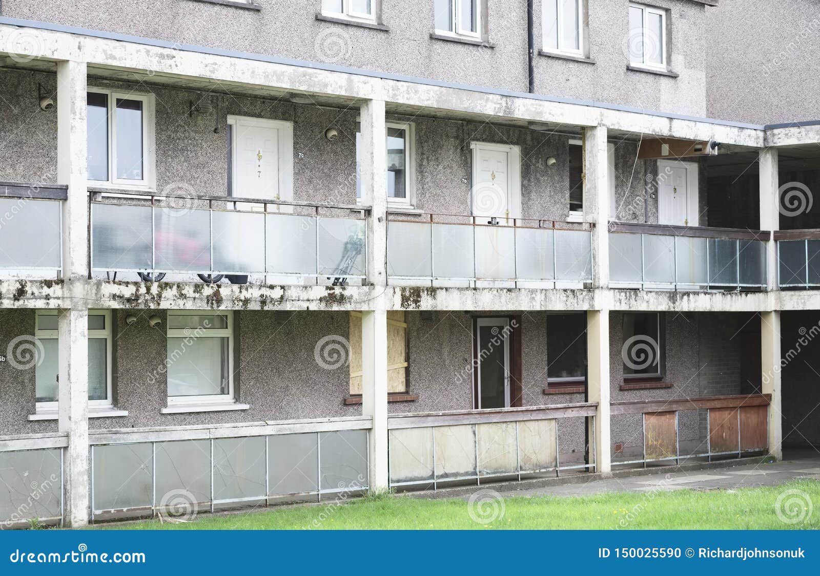 Glasgow council estate