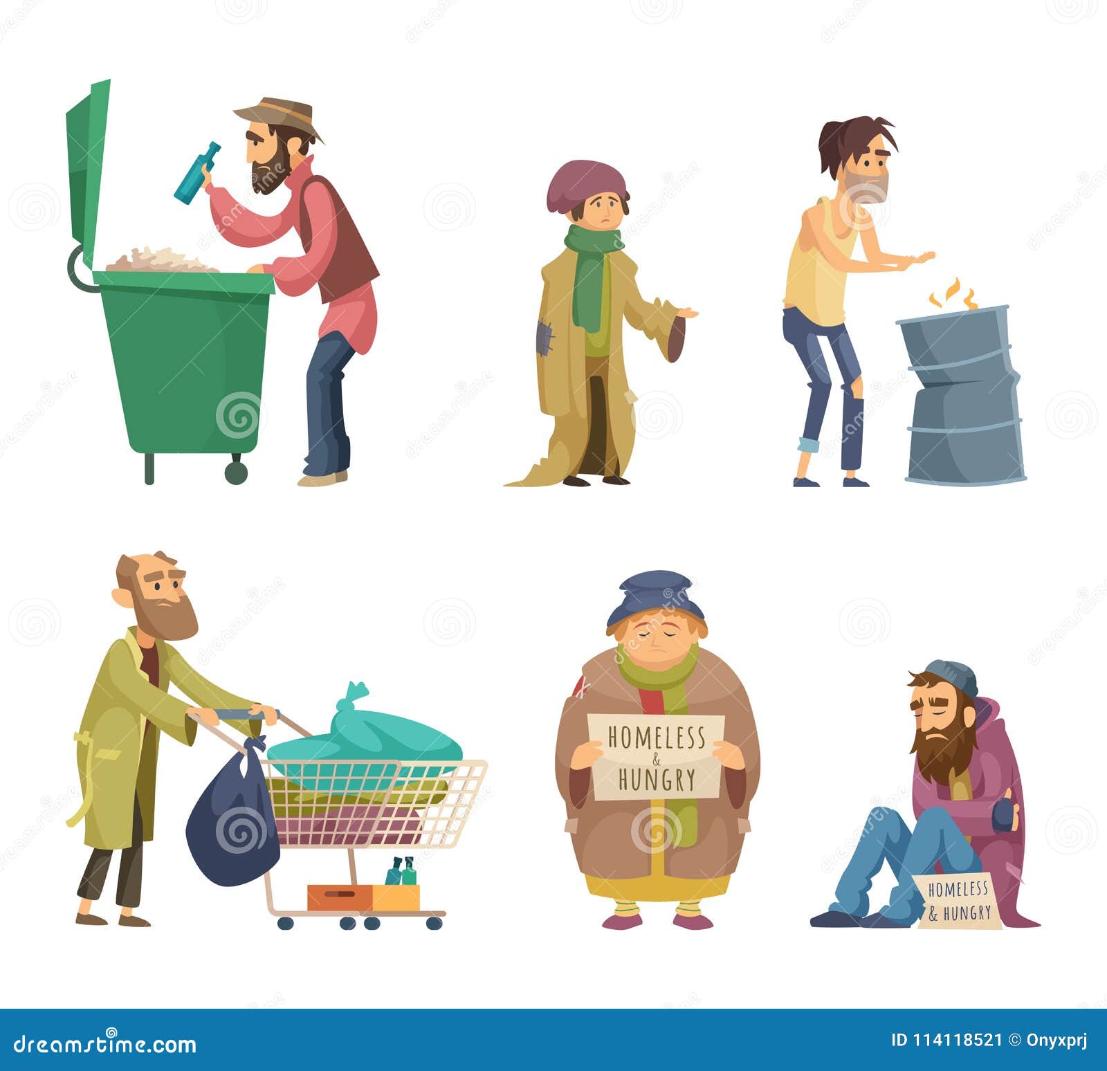 helping poor people clipart
