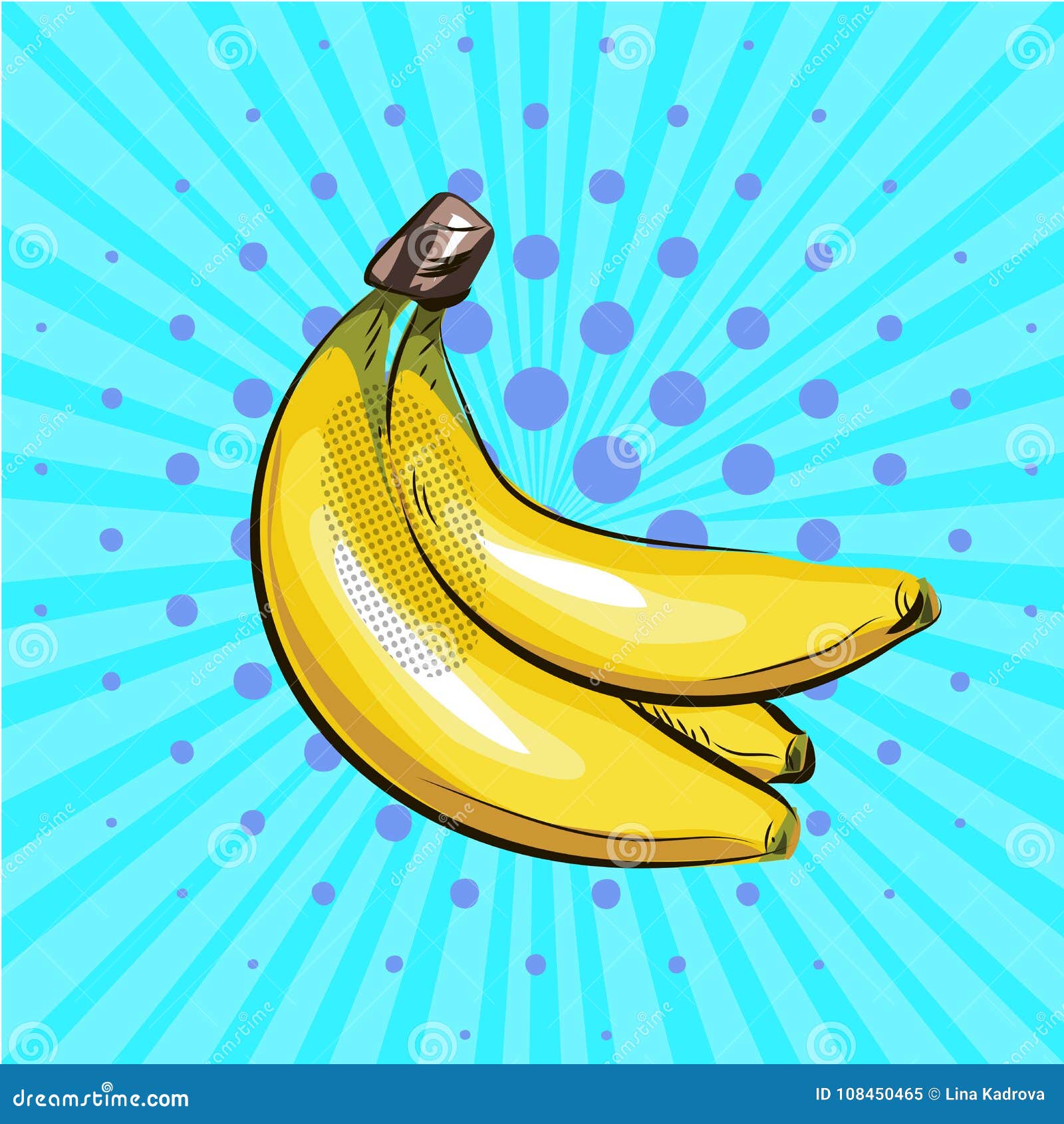 Pop Art Banana