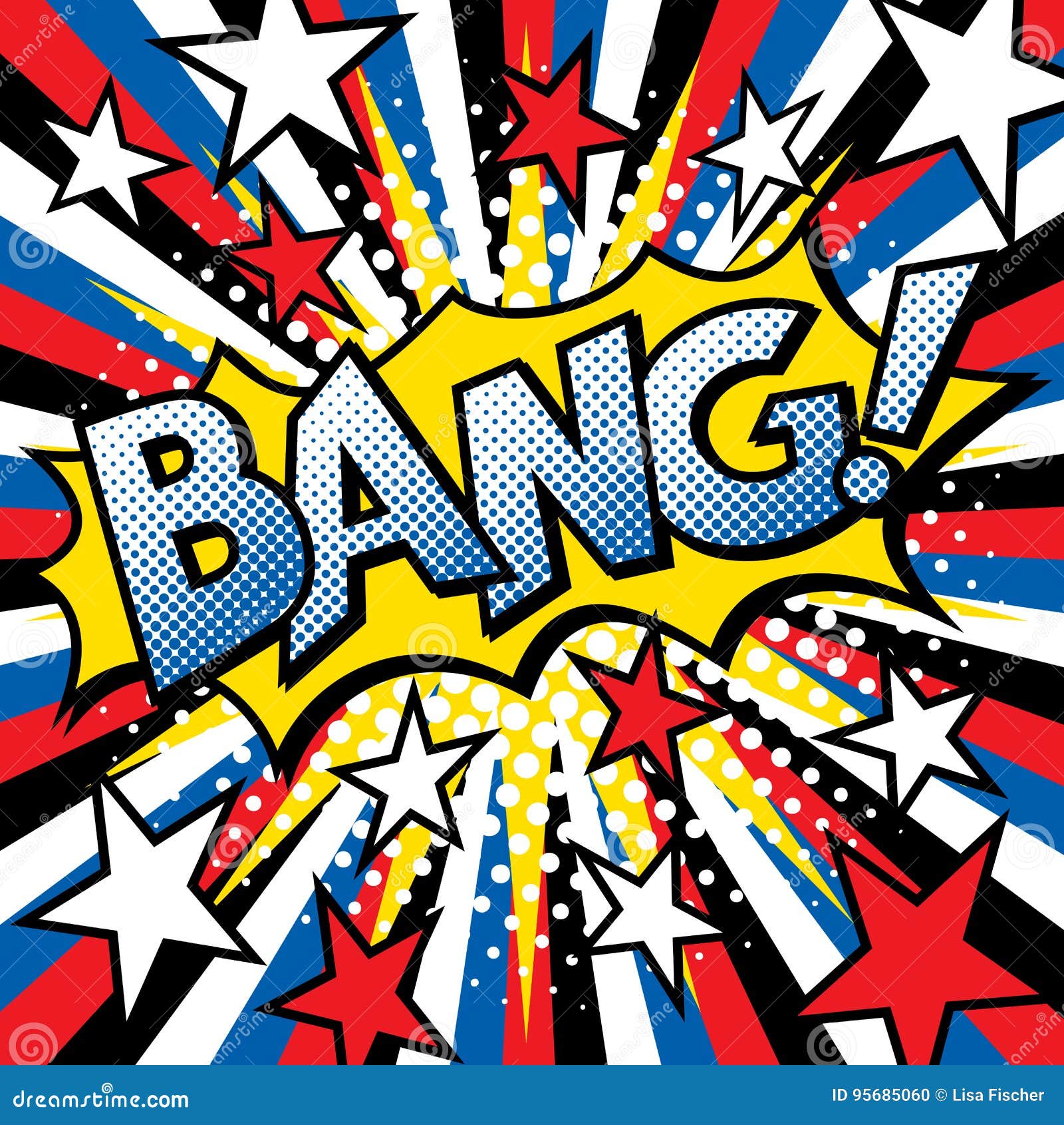  Pop  Art  BANG Text  Design  stock vector Illustration of 