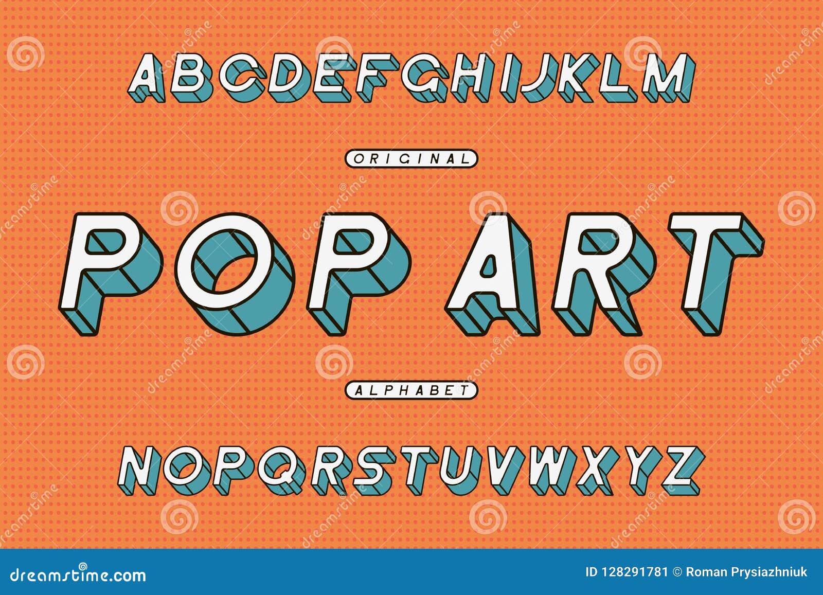 pop art slanted font. retro sans serif alphabet. stylized rounded framed typeface. .