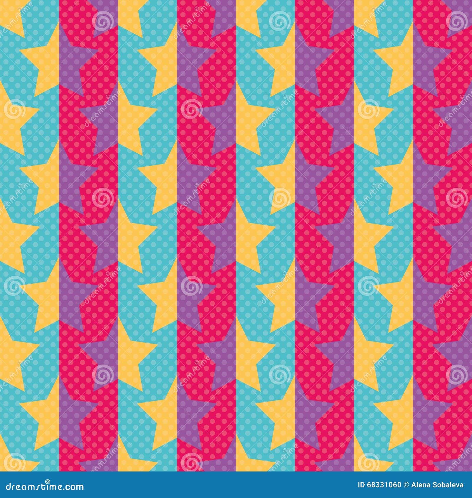 PopArt Stars stock vector. Illustration of backdrop 68331060