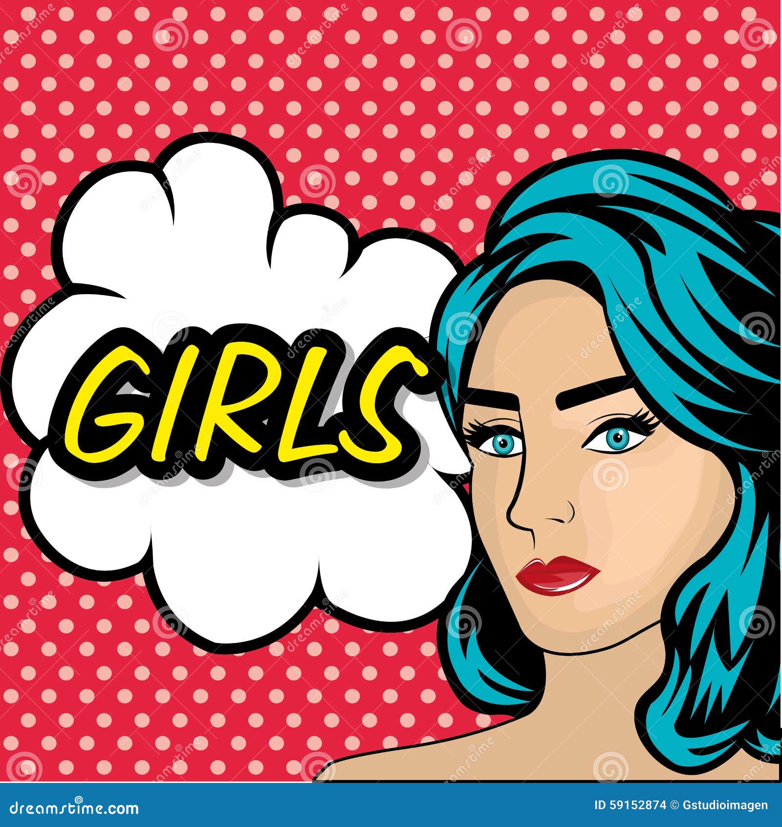 PopArtenKarikaturgraphiken Vektor Abbildung Illustration von bild