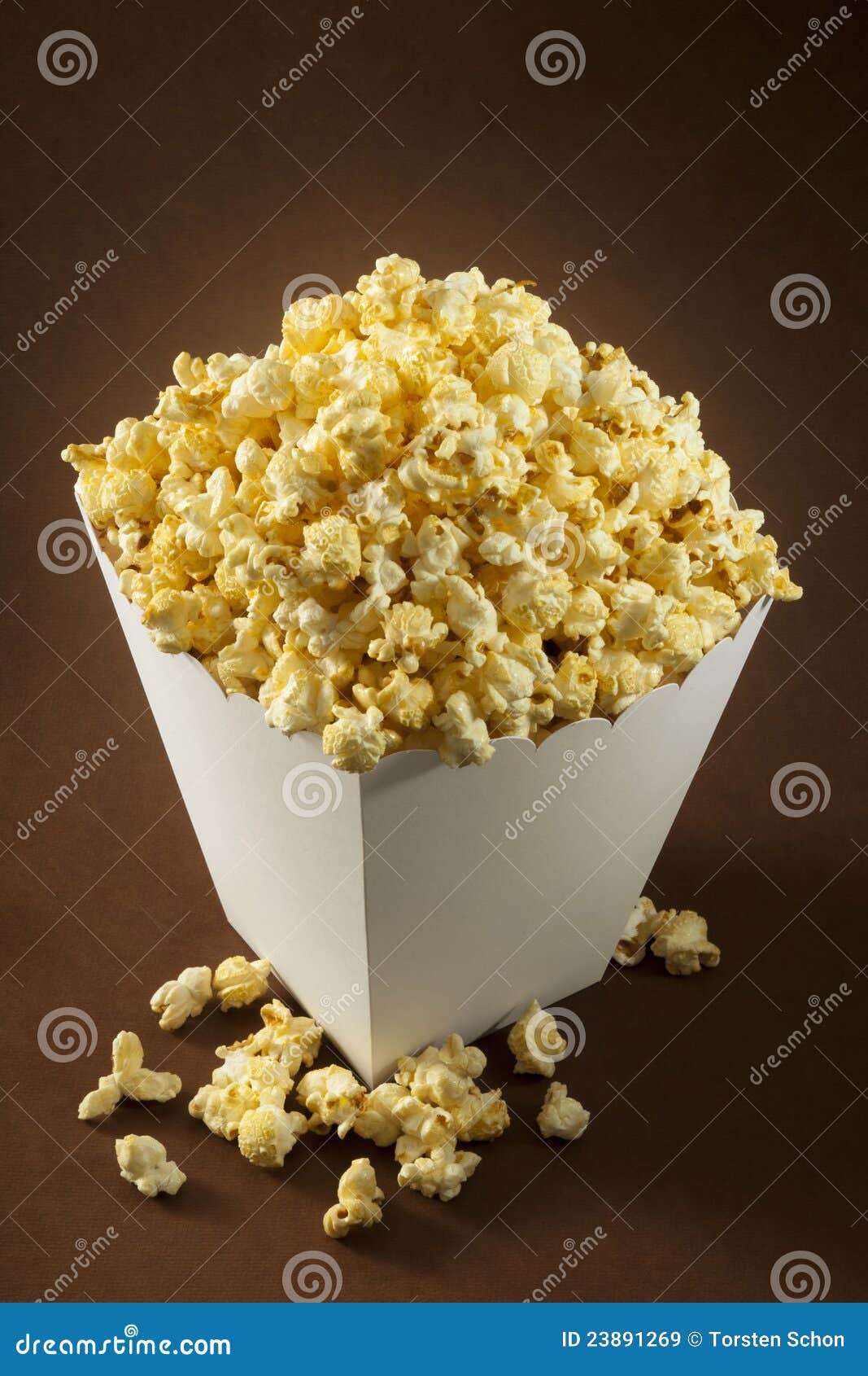 Popcorn stock image. Image of shot, indulgence, popcorn 23891269