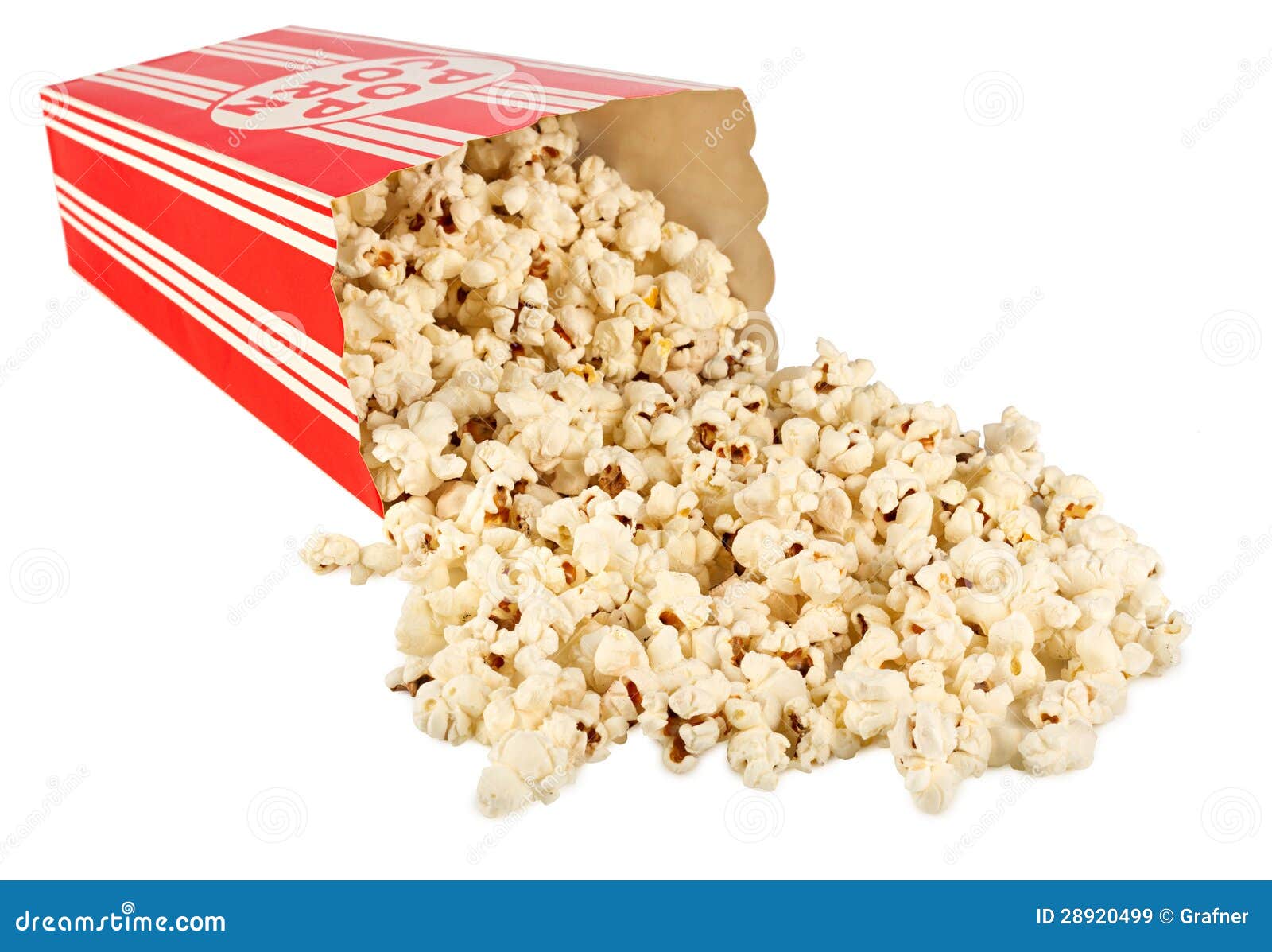 Popcorn stock image. Image of corn, premiere, overturned 28920499