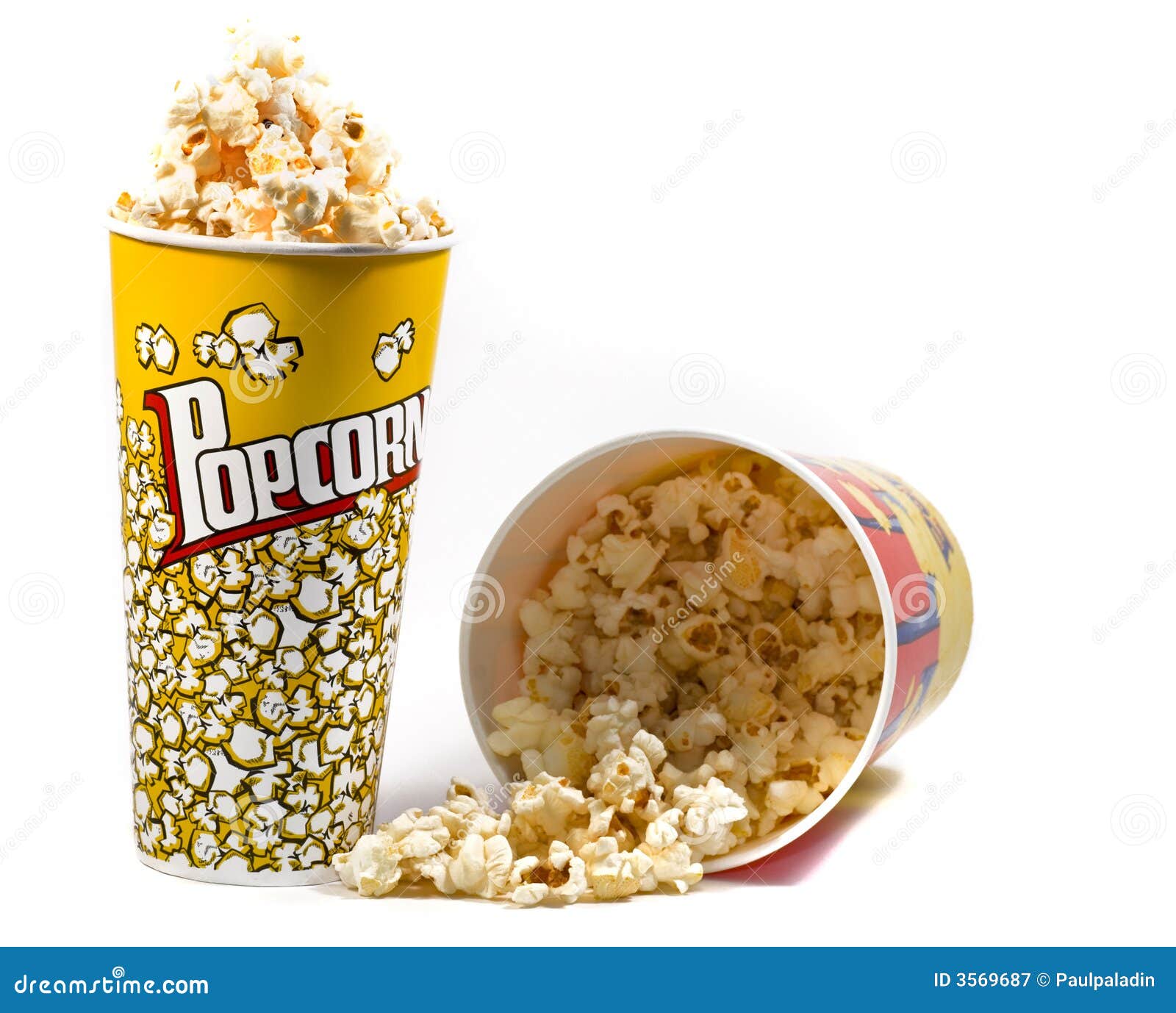 Popcorn stock image. Image of unhealthy, sweetcorn, salty 3569687