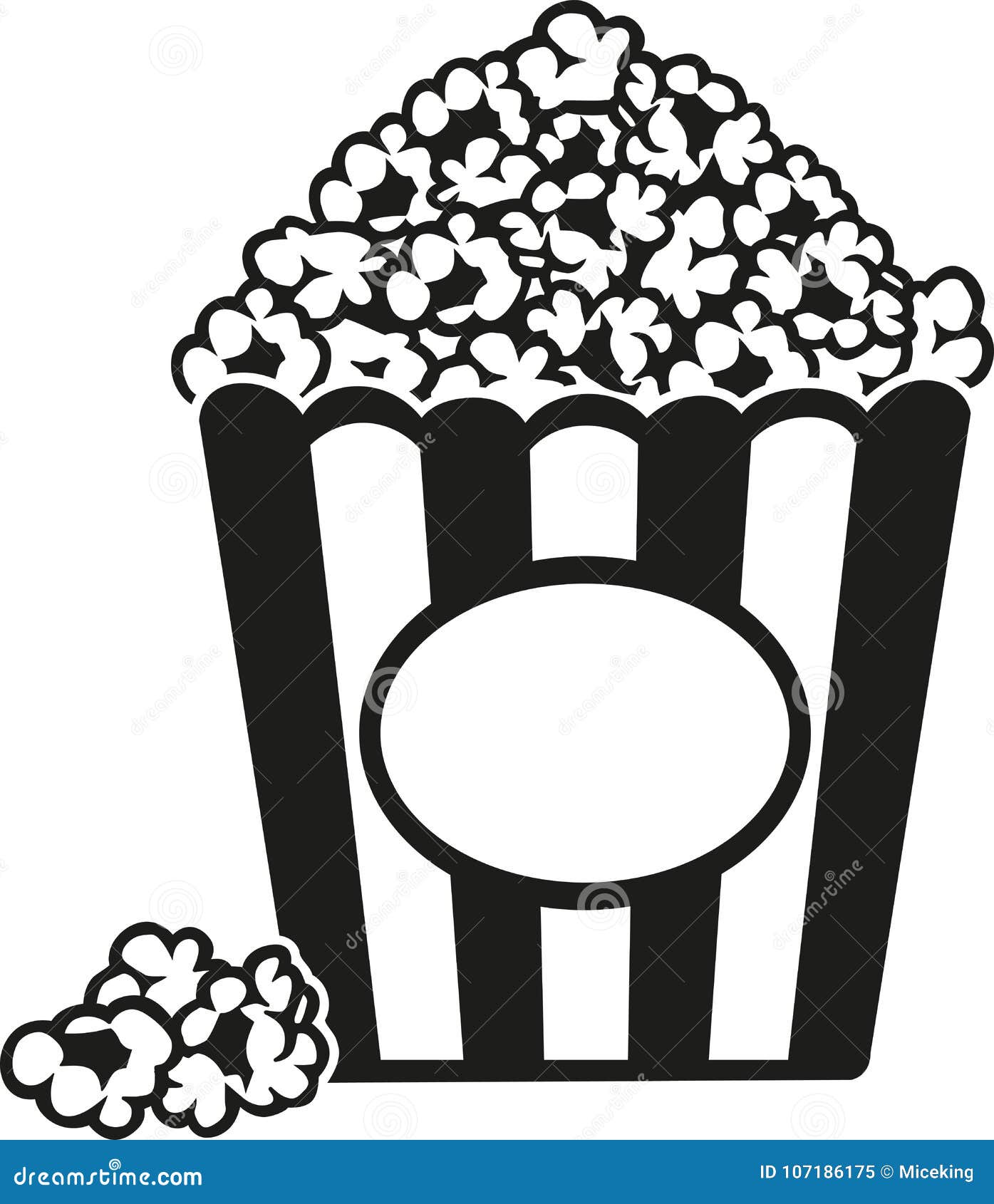 movie review popcorn symbol