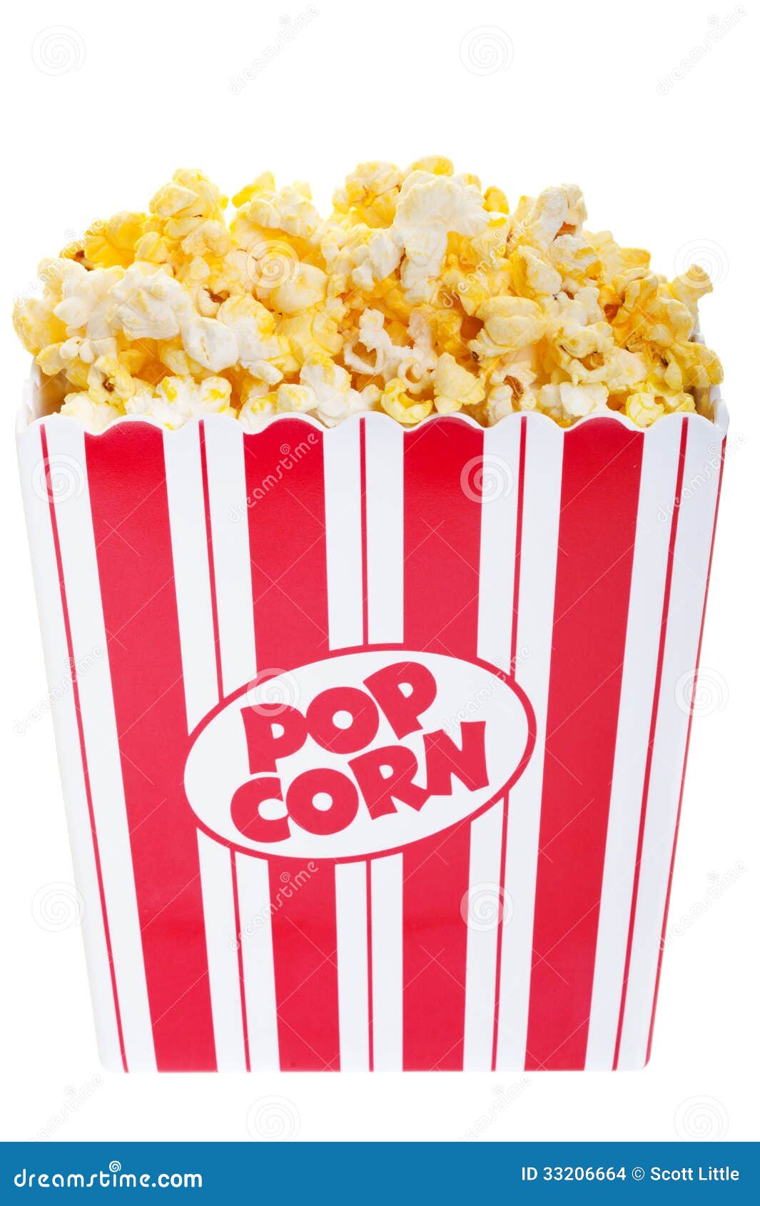 Popcorn stock photo. Image of cooked, greasy, appetizing 33206664