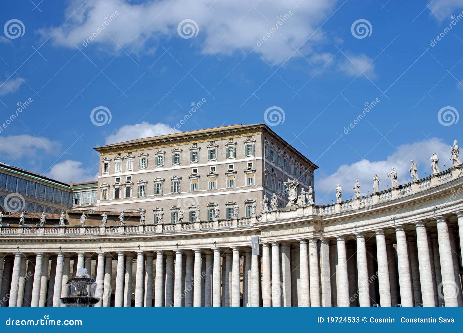 Pope s apartment stock image. Image of christian, apartment 19724533