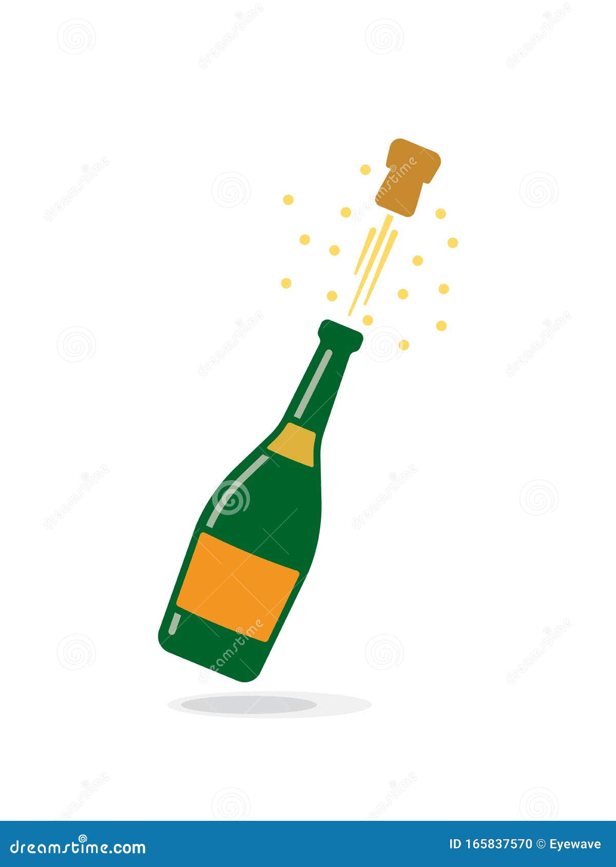 Popping Champagne Bottle Cartoon Vector Stock Vector - Illustration of years, party: 165837570 Popping Champagne Bottle Cartoon Vector Stock Vector - Illustration of years, party: 165837570