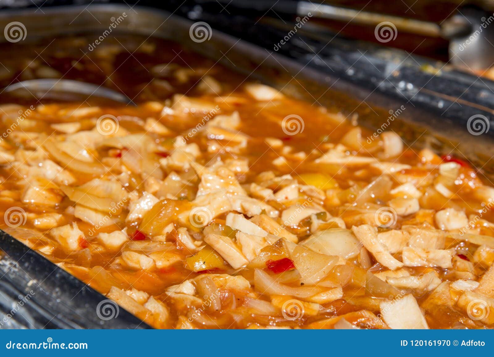Popular Asian Street Food Dishes Stock Photo - Image of background