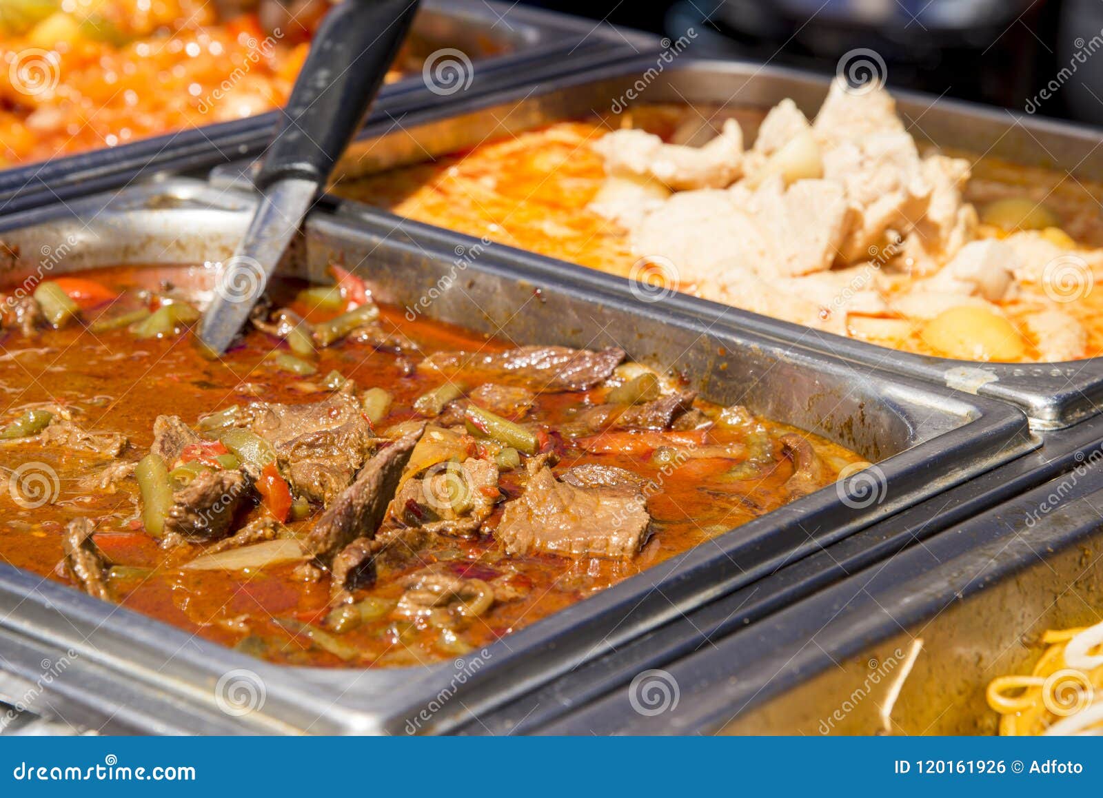 Popular Asian Street Food Dishes Stock Photo Image Of Fresh