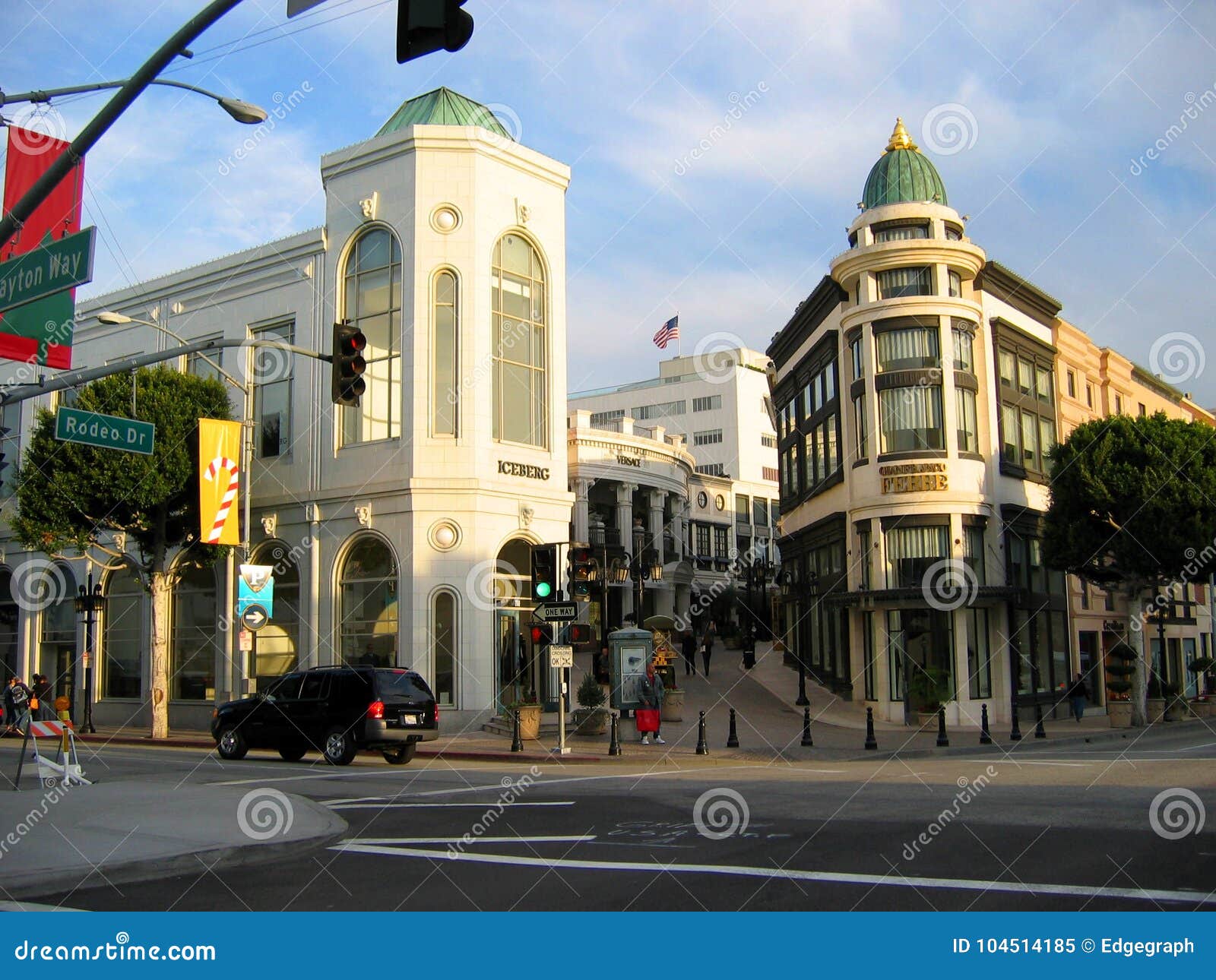 Rodeo Drive, Beverly Hills, California USA Editorial Image - Image of ...