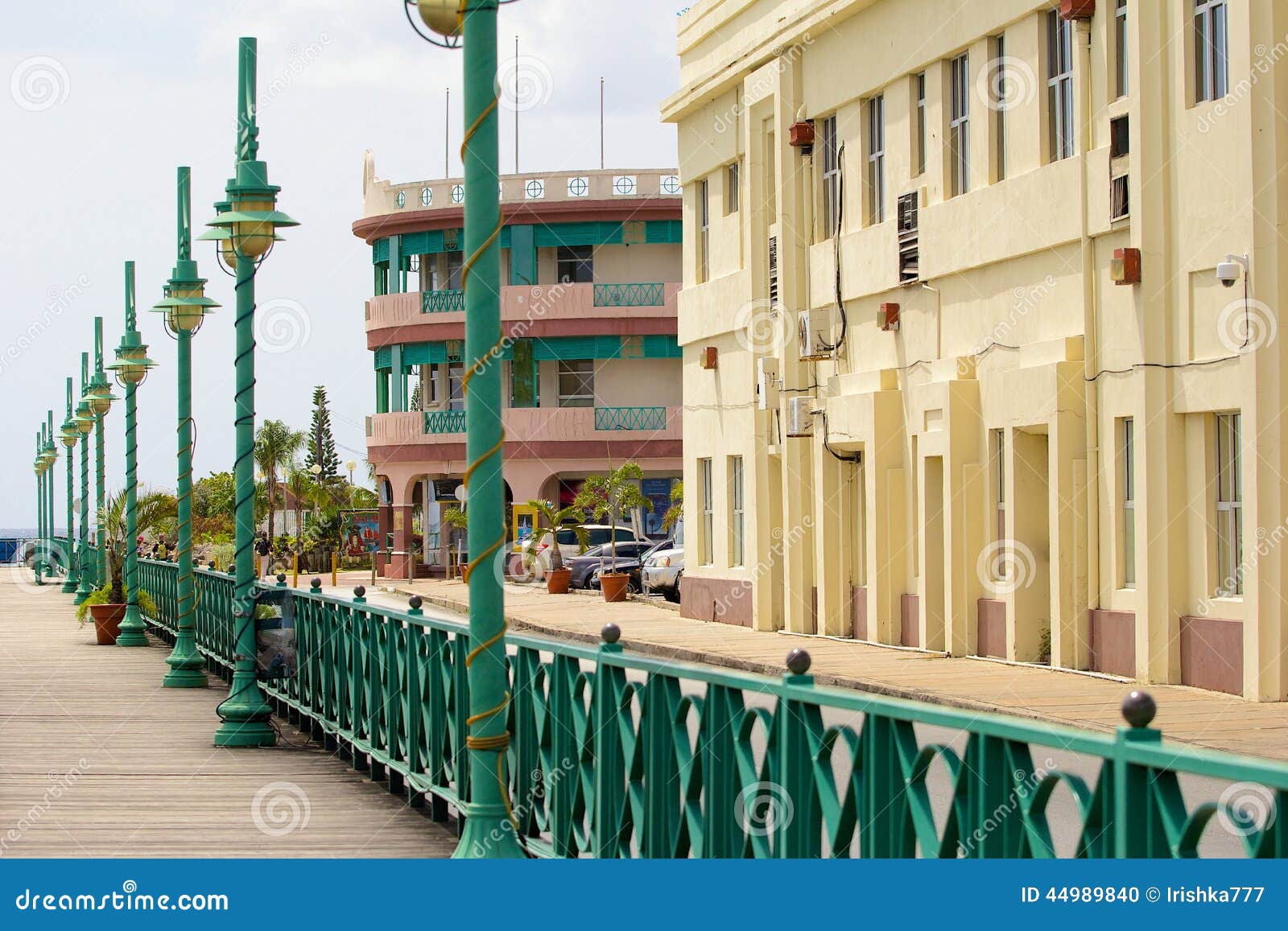 Bridgetown shopping street barbados hi-res stock photography and