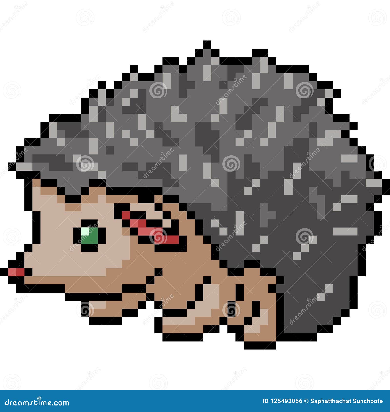 pixel arte ilustração porco. pixelizada porco. Fazenda celeiro porco animal  ícone pixelizada para a pixel arte jogos e ícone para local na rede Internet  e vídeo jogo. velho escola retrô. 26512831 Vetor