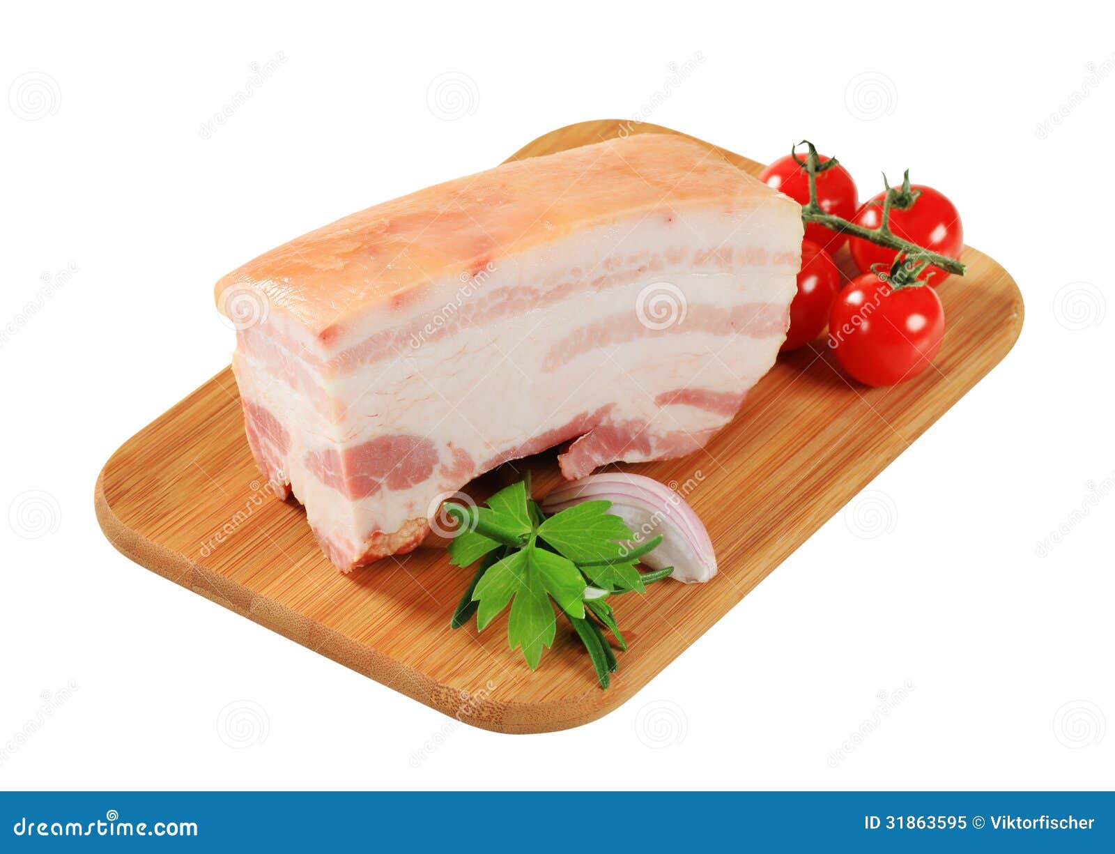 Pork belly stock image. Image of cutting, fatty, fresh 31863595