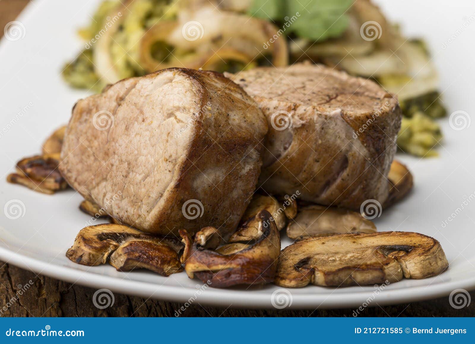 Pork fillet stock image. Image of fresh, grill, dish 212721585