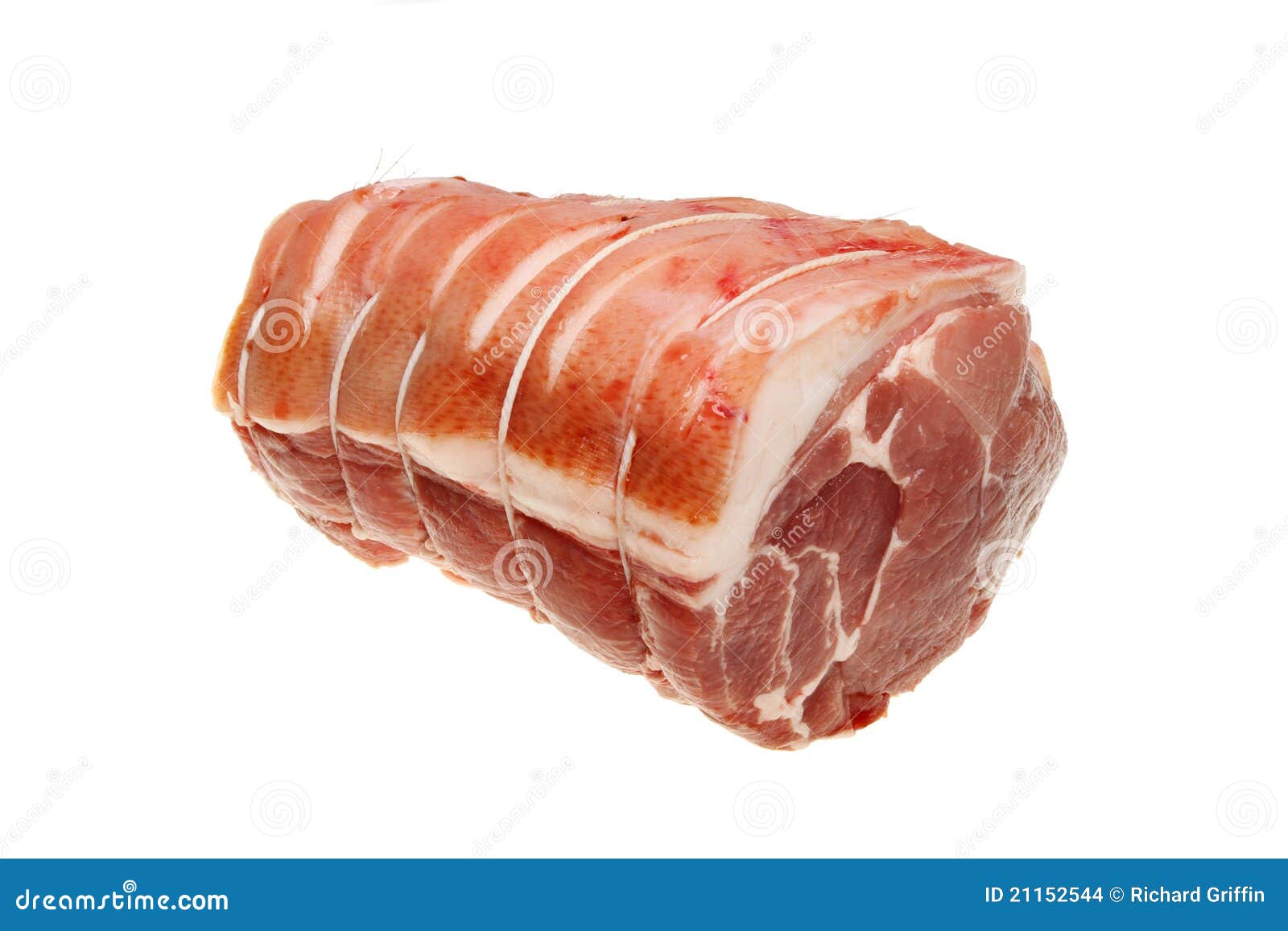 Pork joint stock photo. Image of white, joint, rolled 21152544