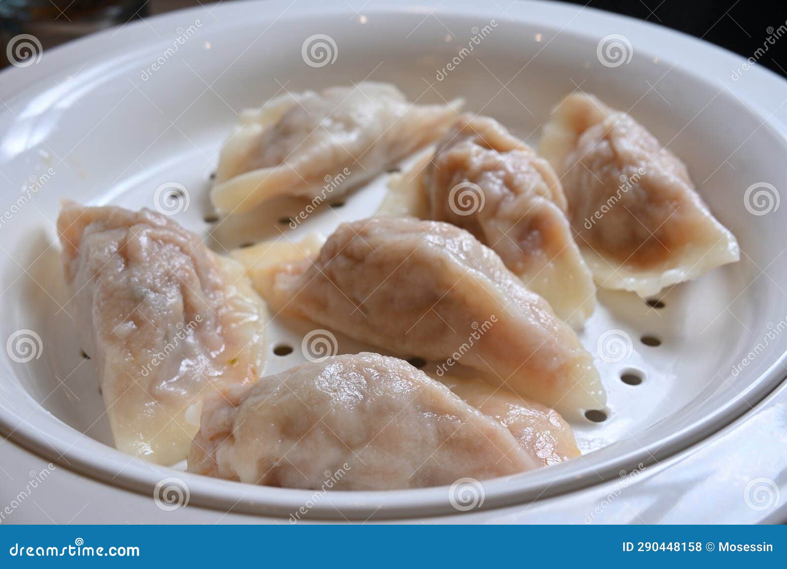 Pork meat dumpling dim sum stock photo. Image of main 290448158