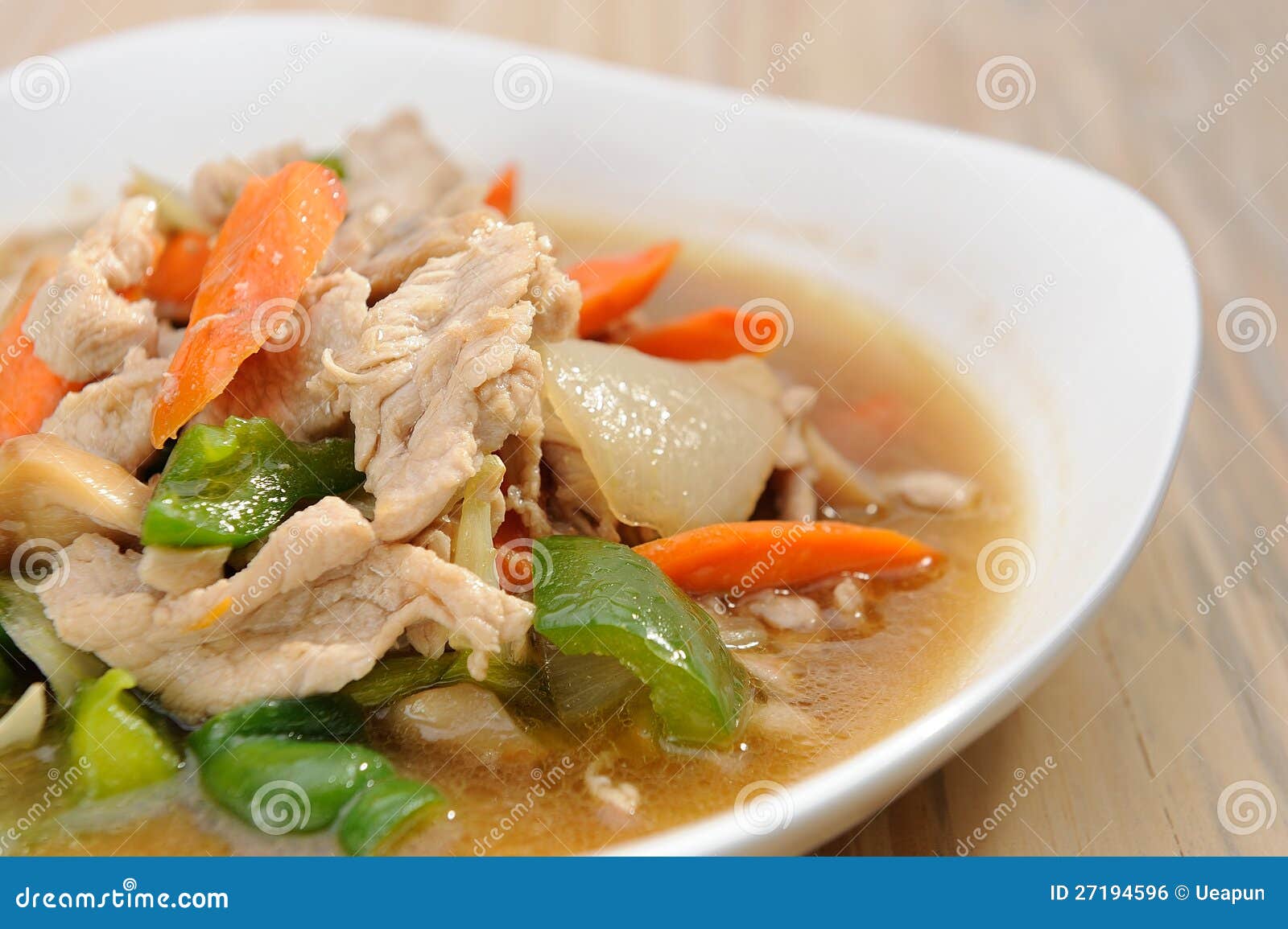 Pork in oyster sauce stock photo. Image of cuisine, oyster 27194596