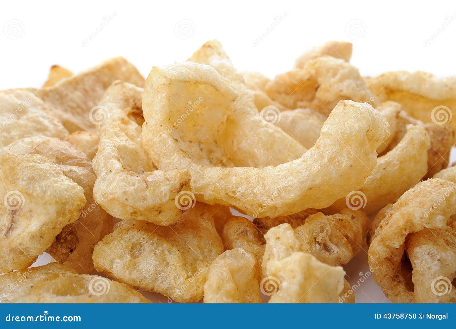 Pork rind stock photo. Image of thailand, fatty, popular 43758750