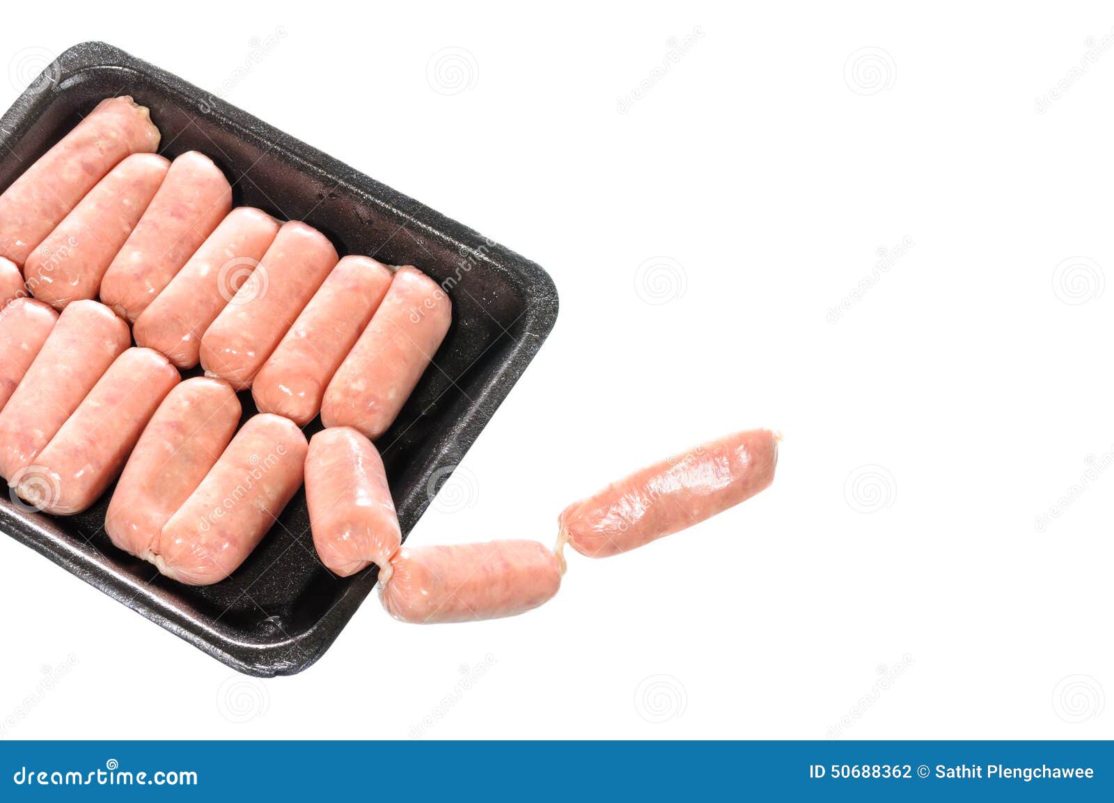 Download Pork Sausages In A Plastic Packaging Tray Stock Photo Image Of Tray Packaging 50688362 Yellowimages Mockups