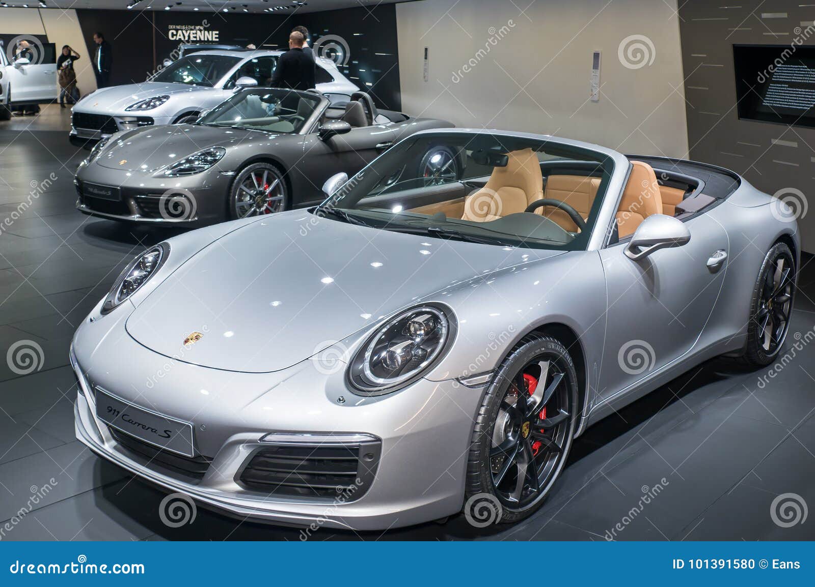 Porsche 911 Carrera S, Porsche 718 Boxster S and Porsche Macan T Editorial  Image - Image of cabriolet, coupe: 101391580