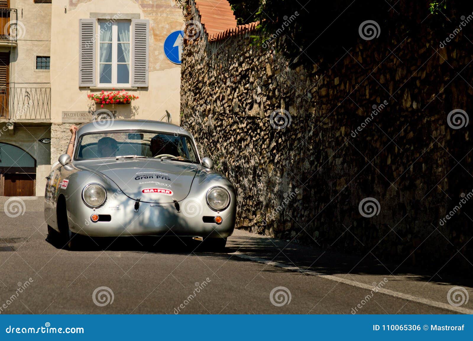 Porsche 356A Ferdinand At Bergamo Historic Grand Prix 2017