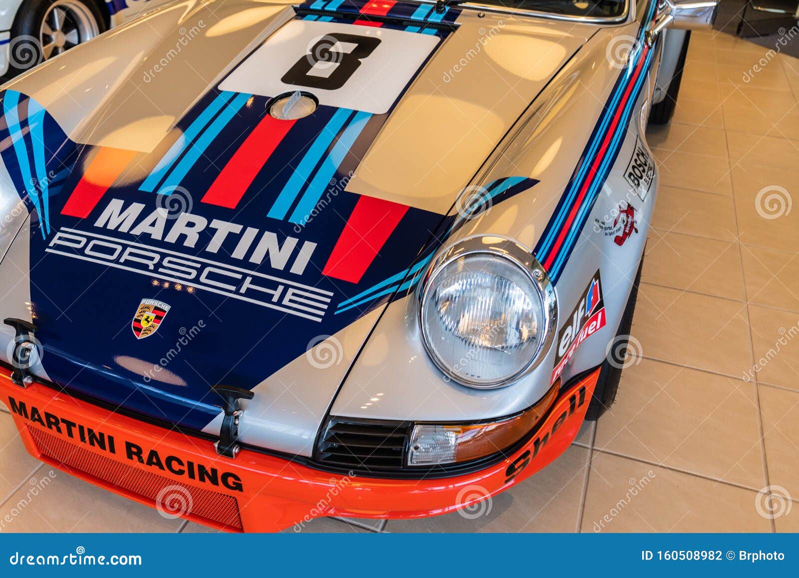 Porsche 911 RSR Martini Racing on Display during Galpin Car Show Editorial  Photography - Image of drive, auto: 160508982