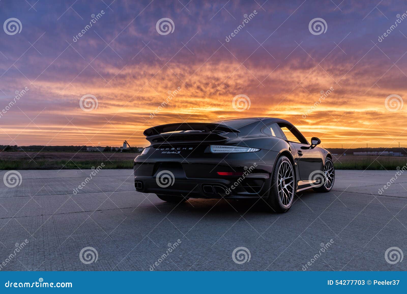 2015 Porsche 911 Turbo S editorial stock photo. Image of turbo 54277703