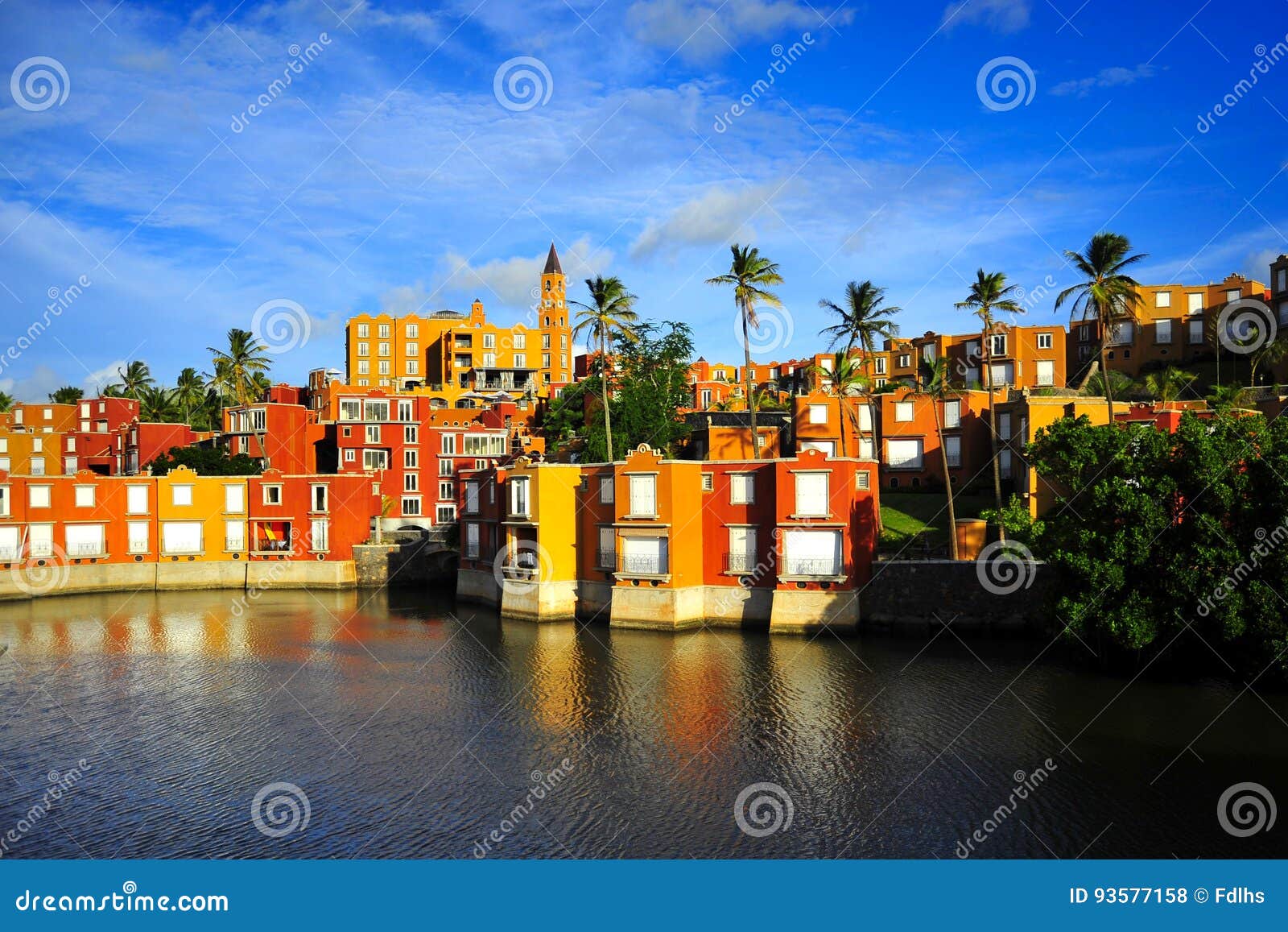 Port Chambly, Mauritius stock photo. Image of style, morrocan 93577158