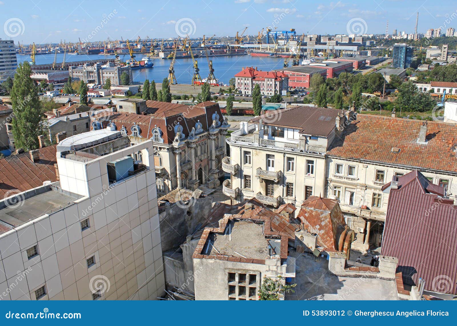 port comercial and the house with lions - constanta romania 4